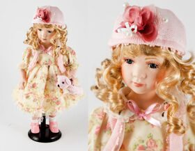Кукла коллекционная "Лика" , фарфор 41см
